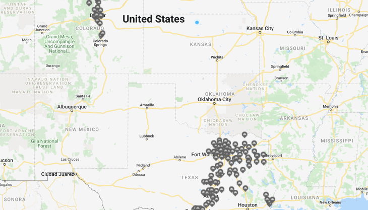 Martin Marietta ready-mixed concrete locations in Colorado and Texas Martin Marietta