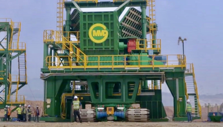 Brevini Motion Systems’ right-angled planetary gearboxes driving the MMD Atlas Transporter at Mae Moh mine in Thailand Atlas Transporter