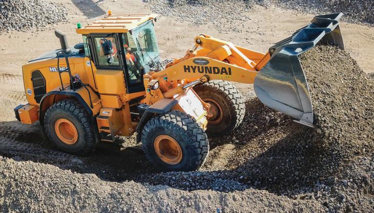 Hyundai HL960 wheel loader Hyundai HL960 wheel loader