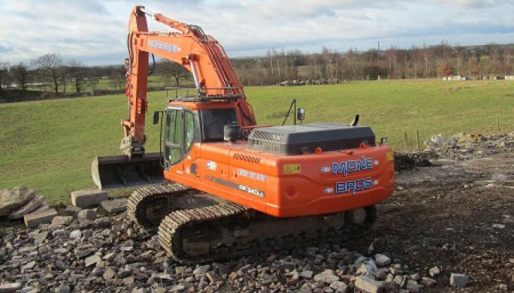 Mone Brothers recycling materials in Yorkshire Mone Brothers recycling aggregates