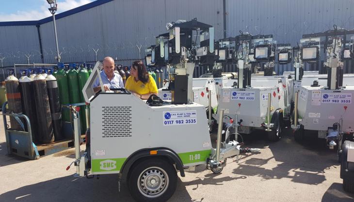 CHS Hire purchase new SMC lighting towers CHS Hire purchase new SMC lighting towers