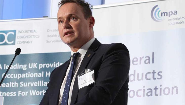 Martin Riley, MPA chairman and senior vice-president of Tarmac Martin Riley