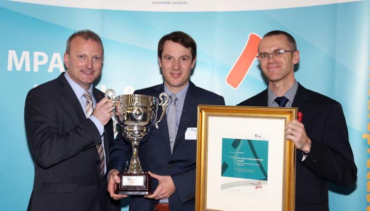 John Crabbe Memorial Trophy winners Lhoist UK John Crabbe Memorial Trophy winners Lhoist UK