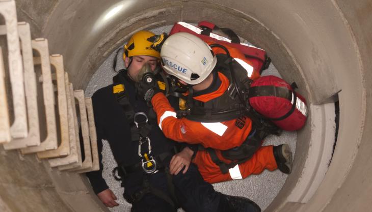 Confined-space training vessel at MRS Training & Rescue’s new Inverkeithing facility MRS Training & Rescue