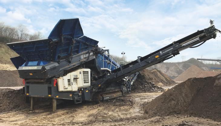 Kleemann Mobiscreen MSS 802(i) Evo plant Kleemann mobile screening plant