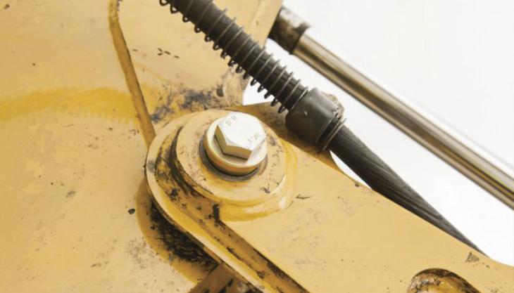 The Expander system from MST permanently eliminates pivot pin wear Expander pin system