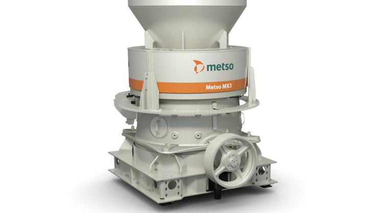 The new Metso MX3 cone crusher Metso MX3 cone crusher