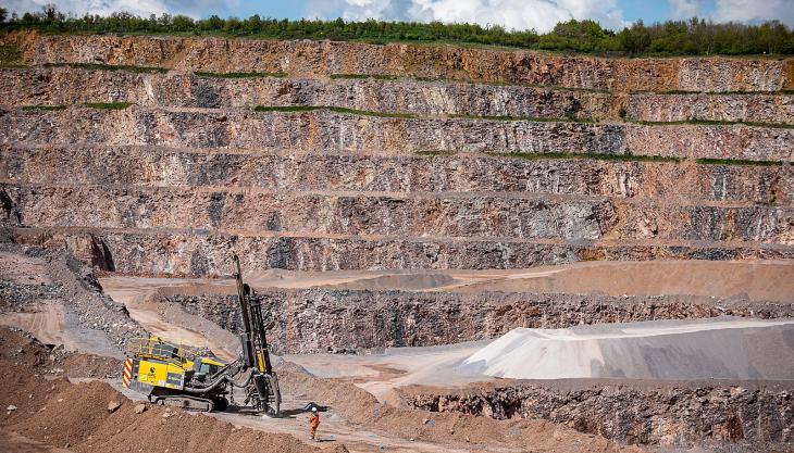My Epiroc has proved an instant success with EPC-UK at Whatley Quarry My Epiroc and EPC-UK