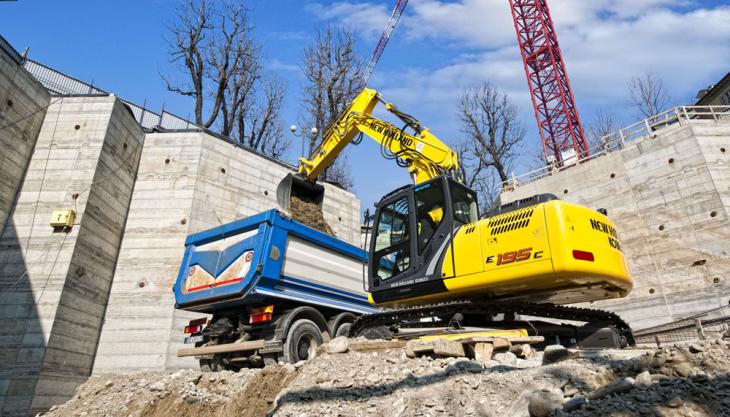 New Holland E195C excavator