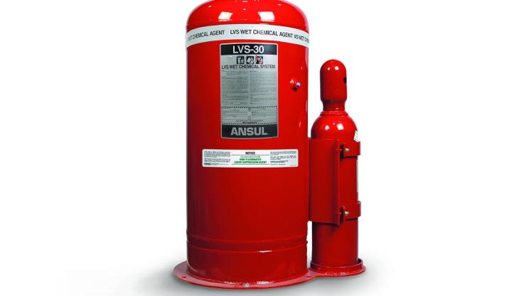 ANSUL LVS non-fluorinated liquid suppression agent is designed as a drop-in agent replacement in existing ANSUL LVS fire-suppression systems ANSUL LVS non-fluorinated liquid suppression agent