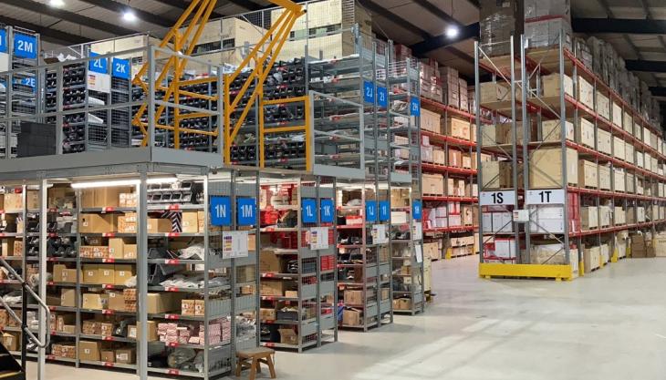 New SANY UK parts warehouse SANY UK warehouse