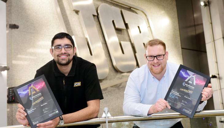 L-R: Nihal Dhillon and Gavin Archer Nihal Dhillon and Gavin Archer
