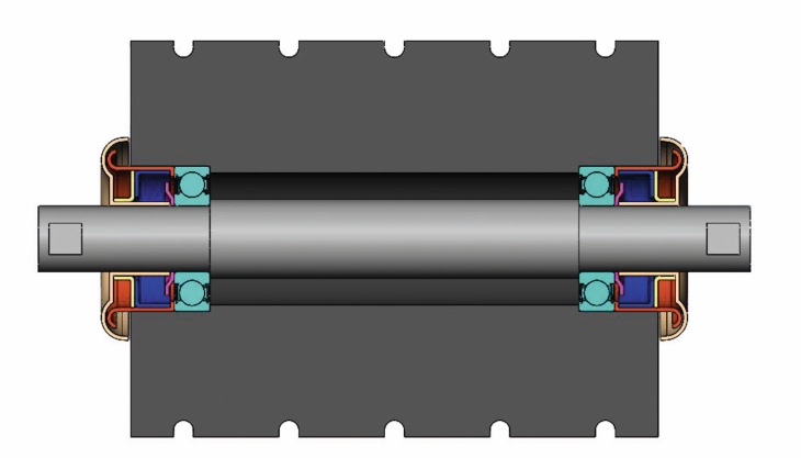 NKE bearing concept for conveyor belt rollers NKE bearing concept