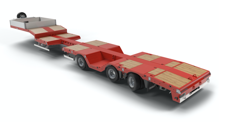 Nooteboom semi-low-loader 