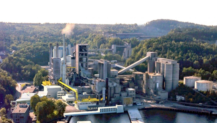 Brevik cement plant