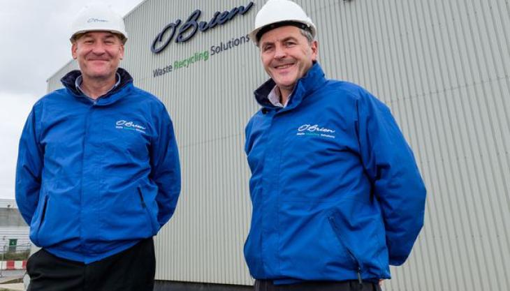 New recycling plant for O’Brien Waste Recycling Solutions O'Brien recycling facility