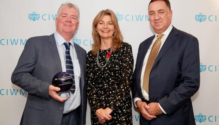 O'Donovan receive CIWM award