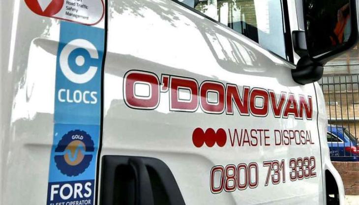 O'Donovan FORS Gold-accredited business