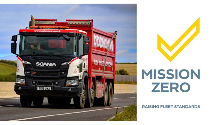 Mission accomplished – O’Donovan Waste gain new Mission Zero accreditation in road safety and best practice Mission Zero accrediation