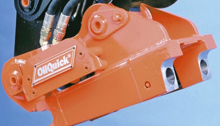 OilQuick quick coupler system