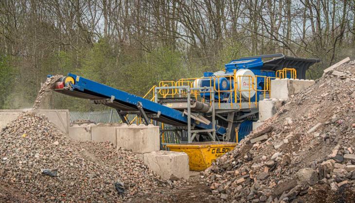 Omega J1065S static jaw crusher