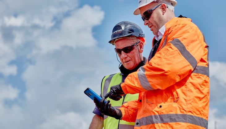Hanson UK have developed a new app to manage and track concrete deliveries in real time Hanson OnSite app