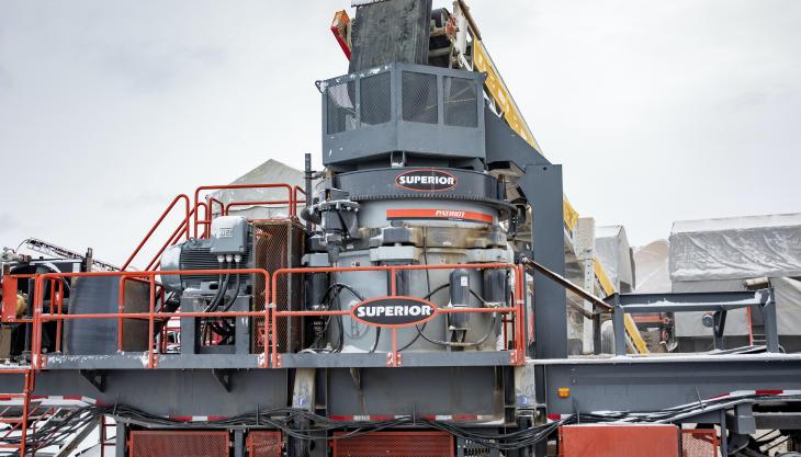 Superior P500 Patriot cone crusher P500 Patriot