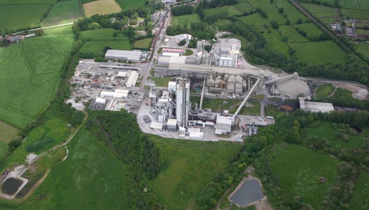 Hanson's Padeswood cement works Padeswood cement works