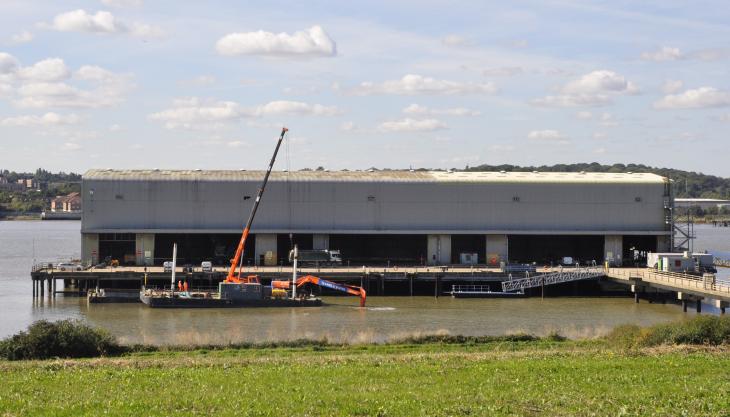 Land & Water's new Thames jetty