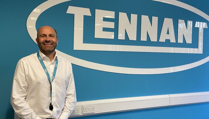 Peter Tye, Tennant UK’s new country manager Peter Tye, Tennant UK’s new country manager