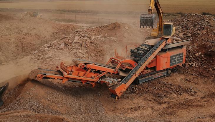 Rockster R1100D crusher