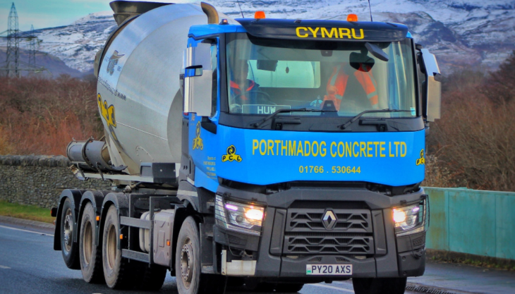 Porthmadog Concrete truckmixer
