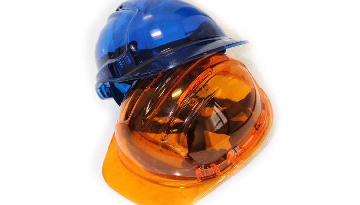 Translucent hard hats from Portwest Portwest hard hats
