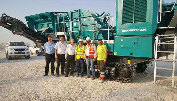 Al-Mohsen Engineering invest in Powerscreen equipment Al-Mohsen Engineering