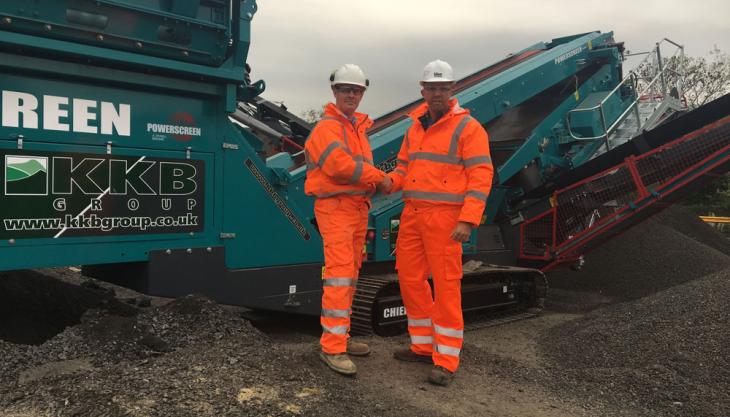 Powerscreen Chieftain 1400 screen