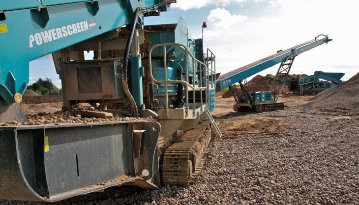 North Lincs Aggregates Ltd invest in new Powerscreen equipment supplied by DUO Powerscreen equipment