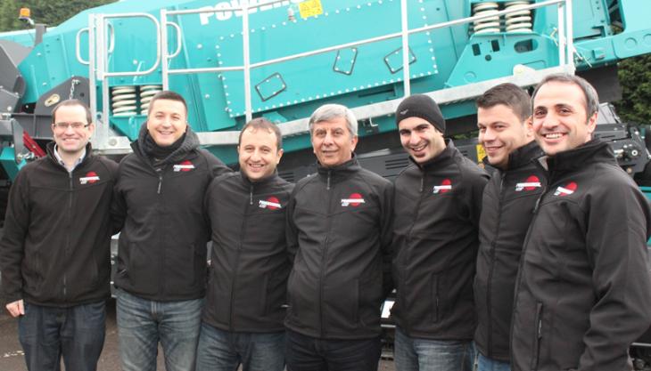 SIF İş Makinalari appointed Powerscreen distributors