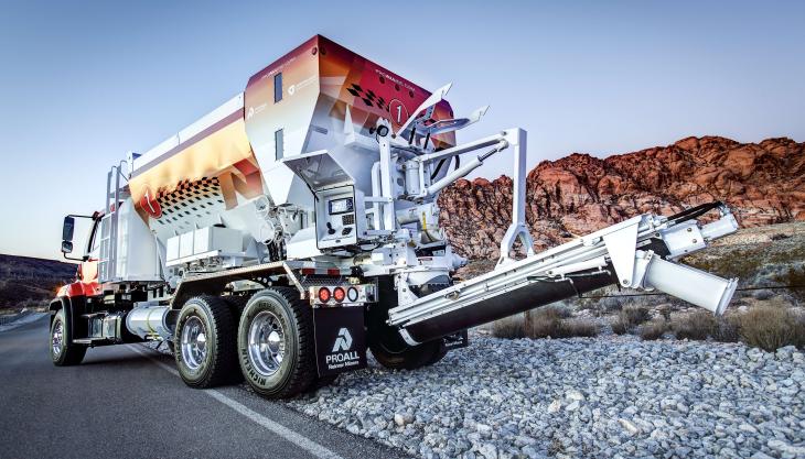 ProAll mobile volumetric concrete mixer ProAll mobile volumetric concrete mixer