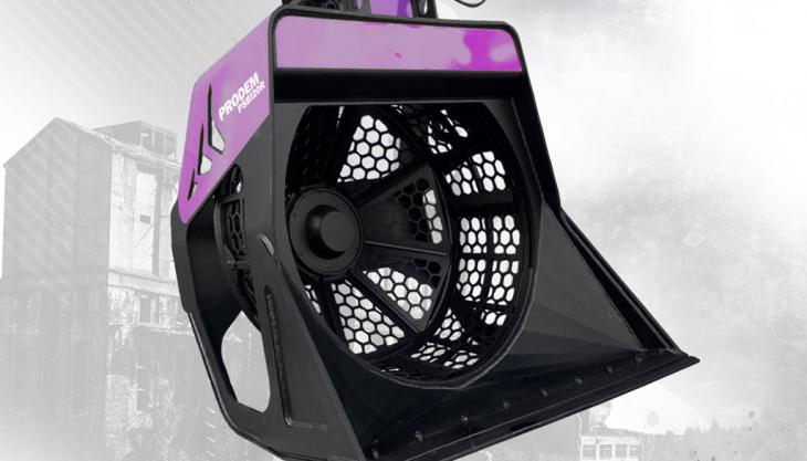 Prodem launch new rotary screening buckets Prodem screening bucket