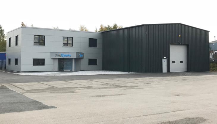 ProSpare's new office and warehouse ProSpare