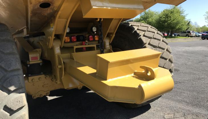 New PHIL push block for rigid dumptrucks and ADTs Push block