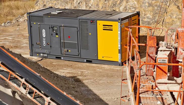 Atlas Copco QEC generator Atlas Copco QEC generator