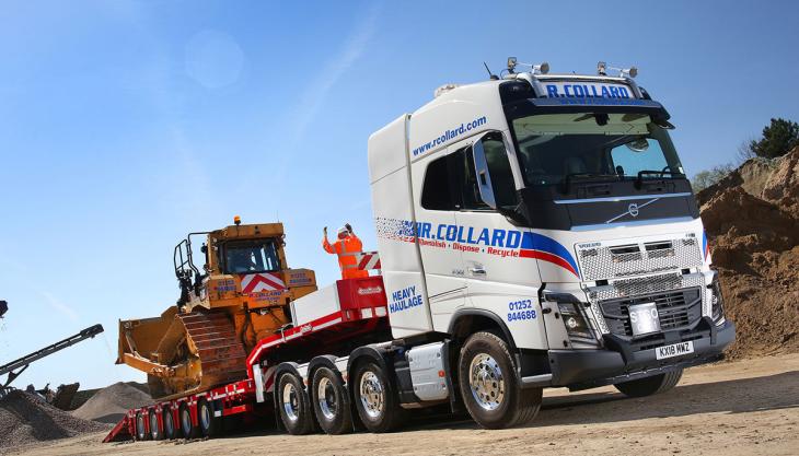 R Collard benefit from increased uptime following switch to genuine Volvo parts Genuine Volvo parts