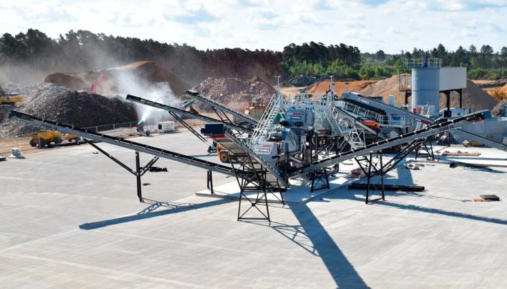 R Collard recycling plant