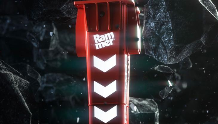 Rammer mark 40 years of Excellence Rammer hydraulic hammer