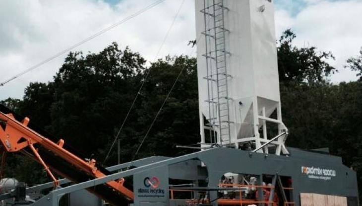 Rapidmix 400CW mobile continuous mixing plant Rapidmix 400CW continuous mixing plant