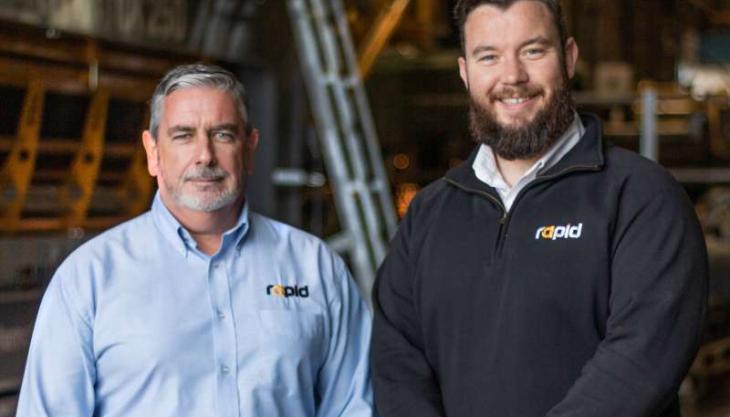 L-R: Mark Lappin, managing director, and John Pickering, operations executive Mark Lappin and John Pickering