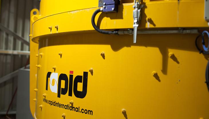 Rapid R3000 pan mixer
