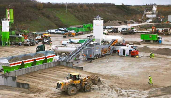 Gallagher's Rapidmix 400CW mobile continuous mixing plant Rapidmix 400CW mobile continuous mixing plant