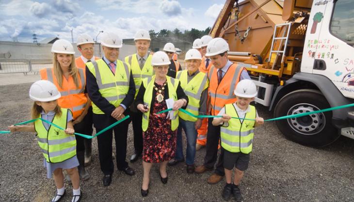 Raymond Brown open new recycling facility Raymond Brown open new recycling facility